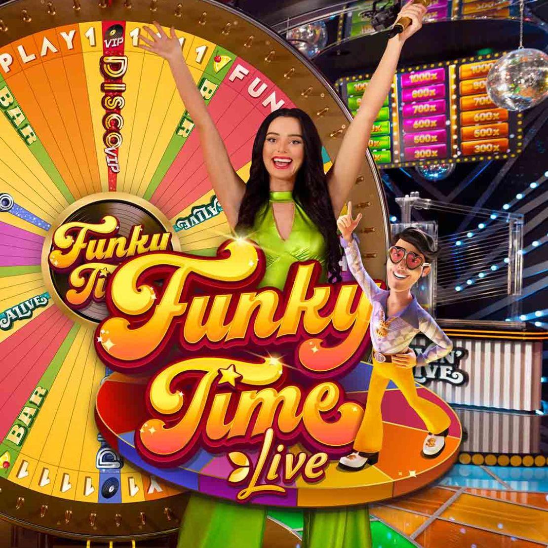 Funky Time game show en OnePlay Casino