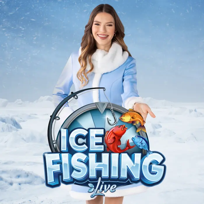 ICE Fishing live game show en OnePlay Casino